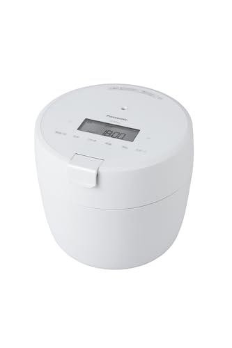 パナソニック 炊飯器 5合 圧力IH 新生活 一人暮らし コンパクトサイズ ふた食洗機対応 ホワイト SR-R10B-W|kai-shop 店