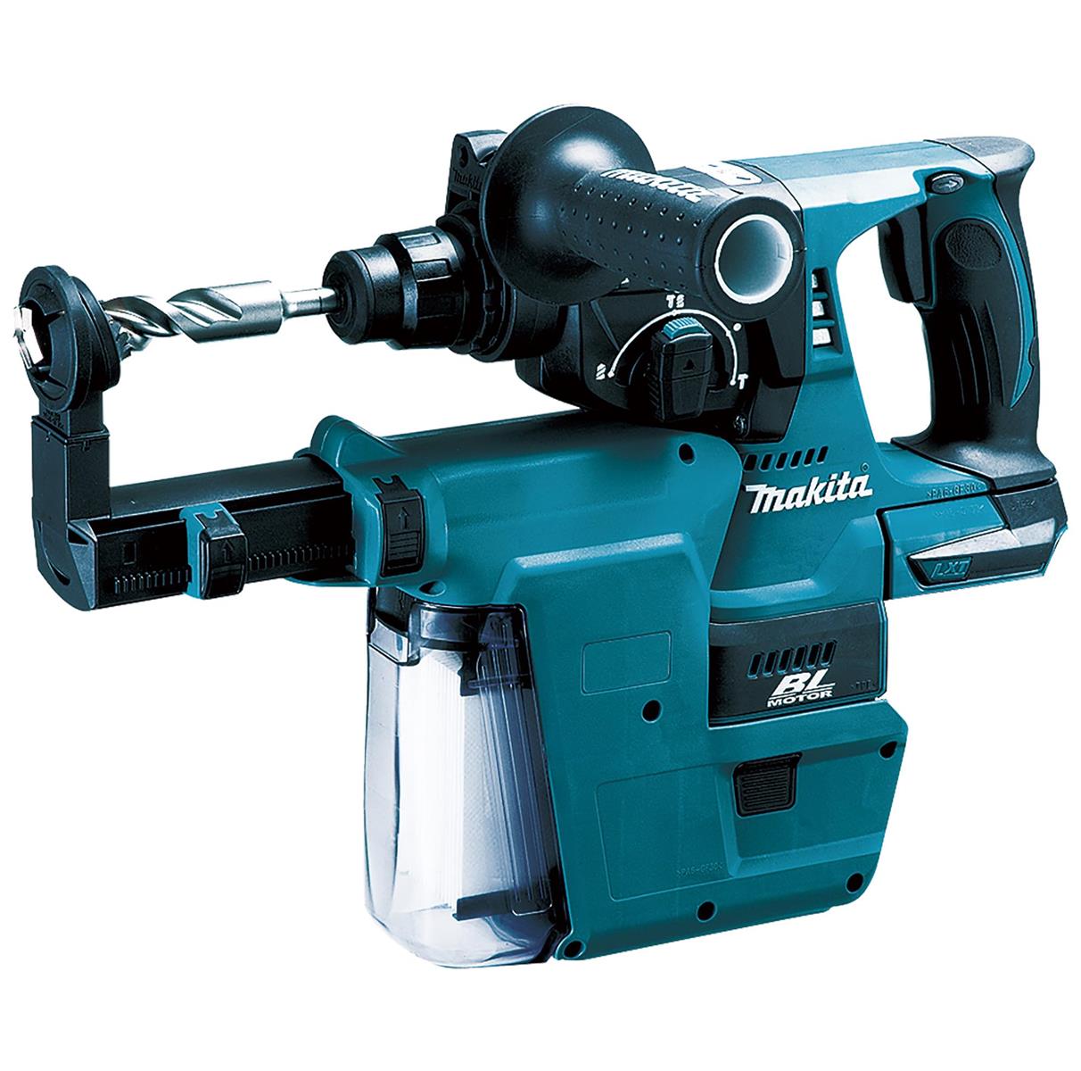 マキタ(Makita) ２４粍申し受ける式ハンマドリル 18V バッテリ・申し受ける器別売・容れもの付 HR244DZKV