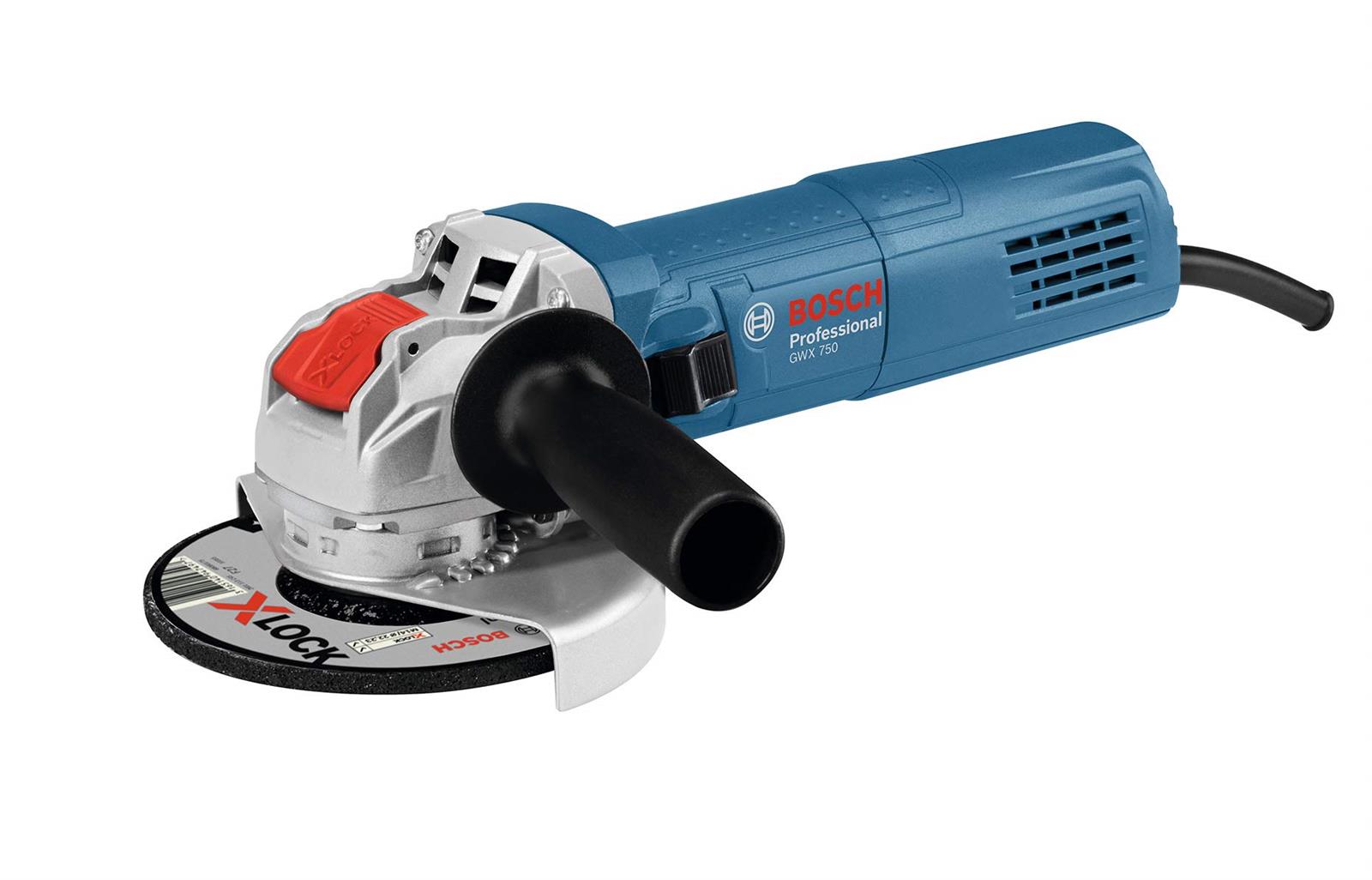 Bosch Professional(ボッシュ) レコード盤粉砕機(X-LOCK・文字盤式無段変速・再始動安全性のある規則体系) GWX750-125S