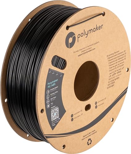 Polymaker(ポリメーカー) 3Dプリンター用 耐熱性フィラメント ポリメーカ PC-ABS (ブラック)｜kai-shop 店