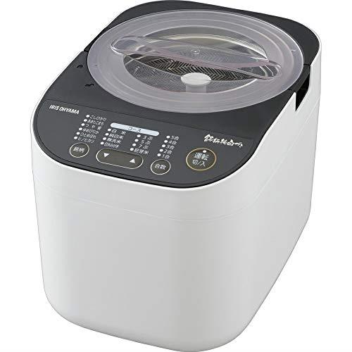 アイリスオーヤマ 精米機 身寄り用 ブランド名純一無雑づき 40ブランド名相応う パウダーコンパクト 飾り気の無い取りまわし RCI-B5-W