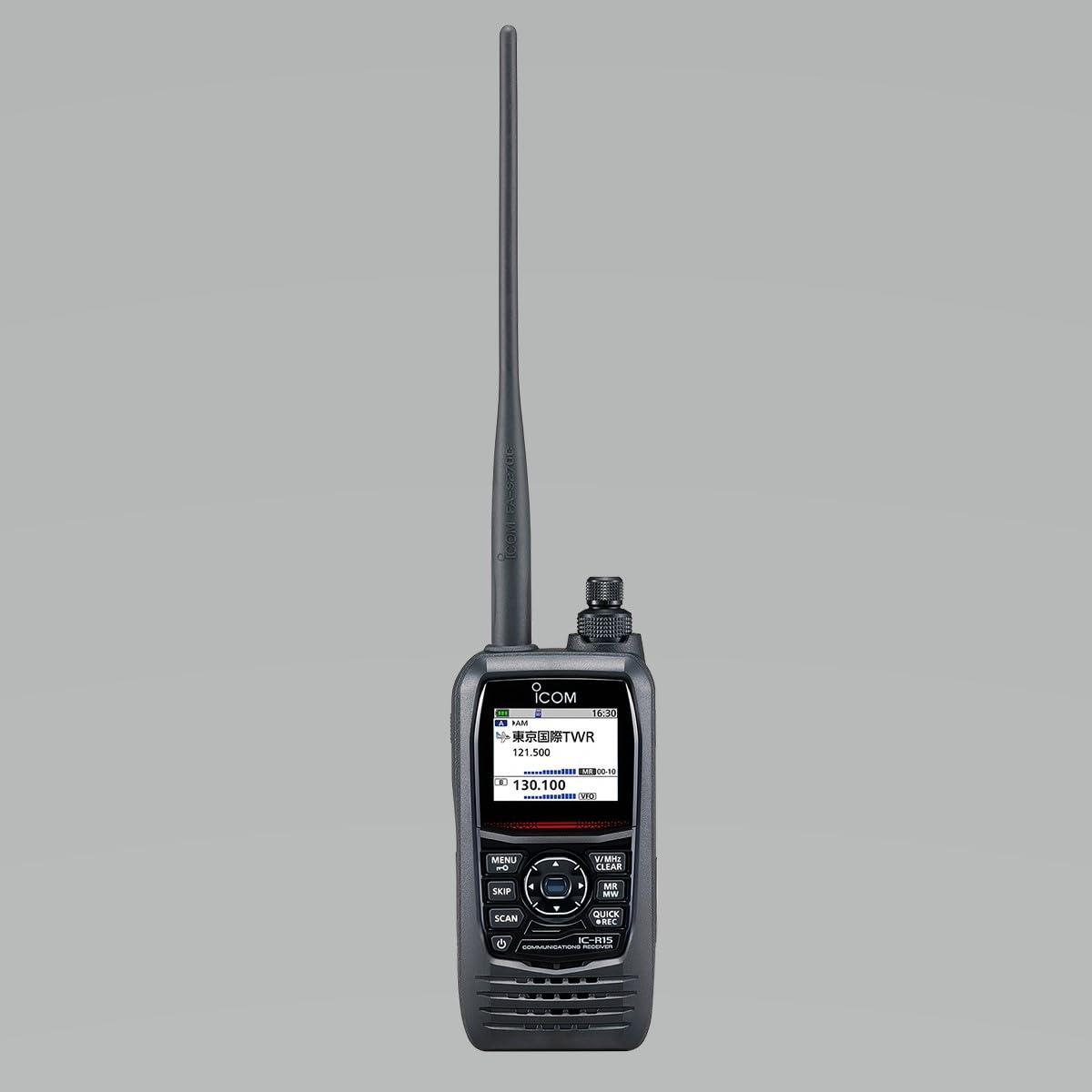 アイコム(ICOM) IC-R15 広帯域ハンディ受信機 (充電ケーブル アダプタ別売)