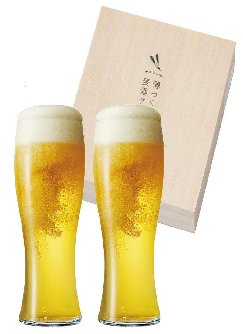 東洋佐々木ガラス ビールグラス お酒を愉しむ本格グラスセット 薄づくり 麦酒 グラスセット 395ml 12個セット 日本製 食洗機対応 割れにくい ガラスコップ グラス コップ 薄い ギフト プレゼント 贈り物 木箱入り G096-T284