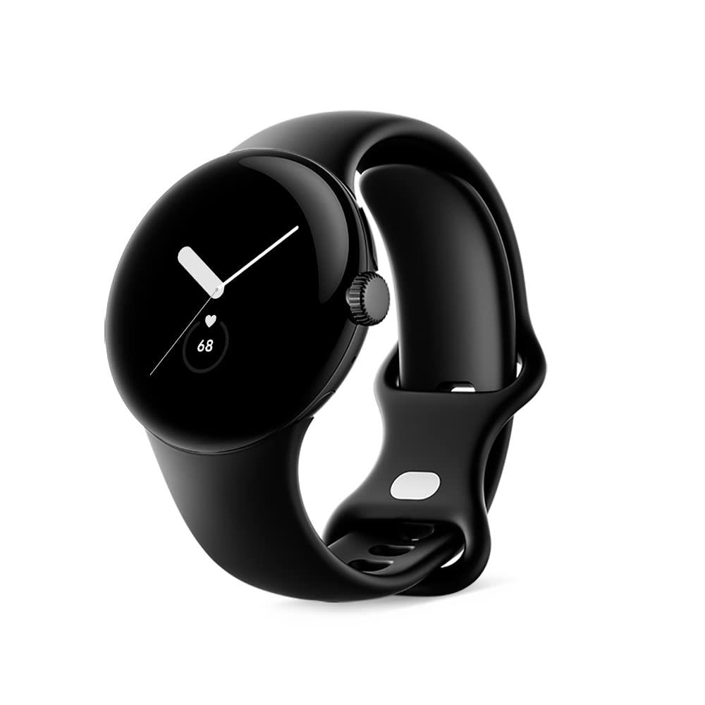 Google グーグル Pixel Watch 心拍計 Matte Black ステンレス ケース / Obsidian アクティブ バンド(Wifi)GA03119-TW 小｜kai-shop 店