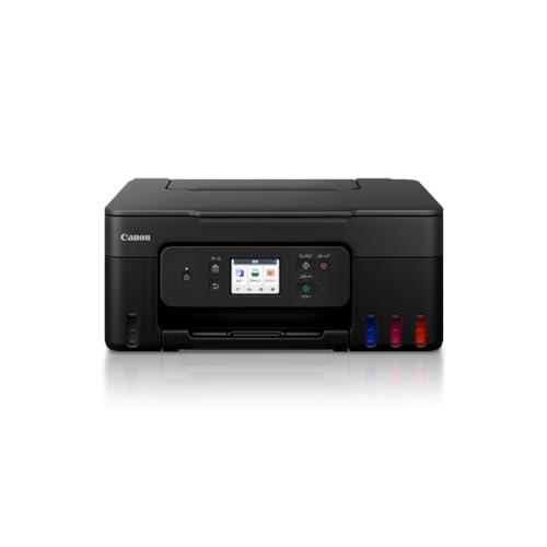 【New】キヤノン Canon プリンター A4 インクジェット複合機 G3390 BLACK 特大容量 ギガタンク テレワーク 対応インクGI-31シリーズ/対応ヘッドBH-30/CH-30 【2024年秋冬モデル】