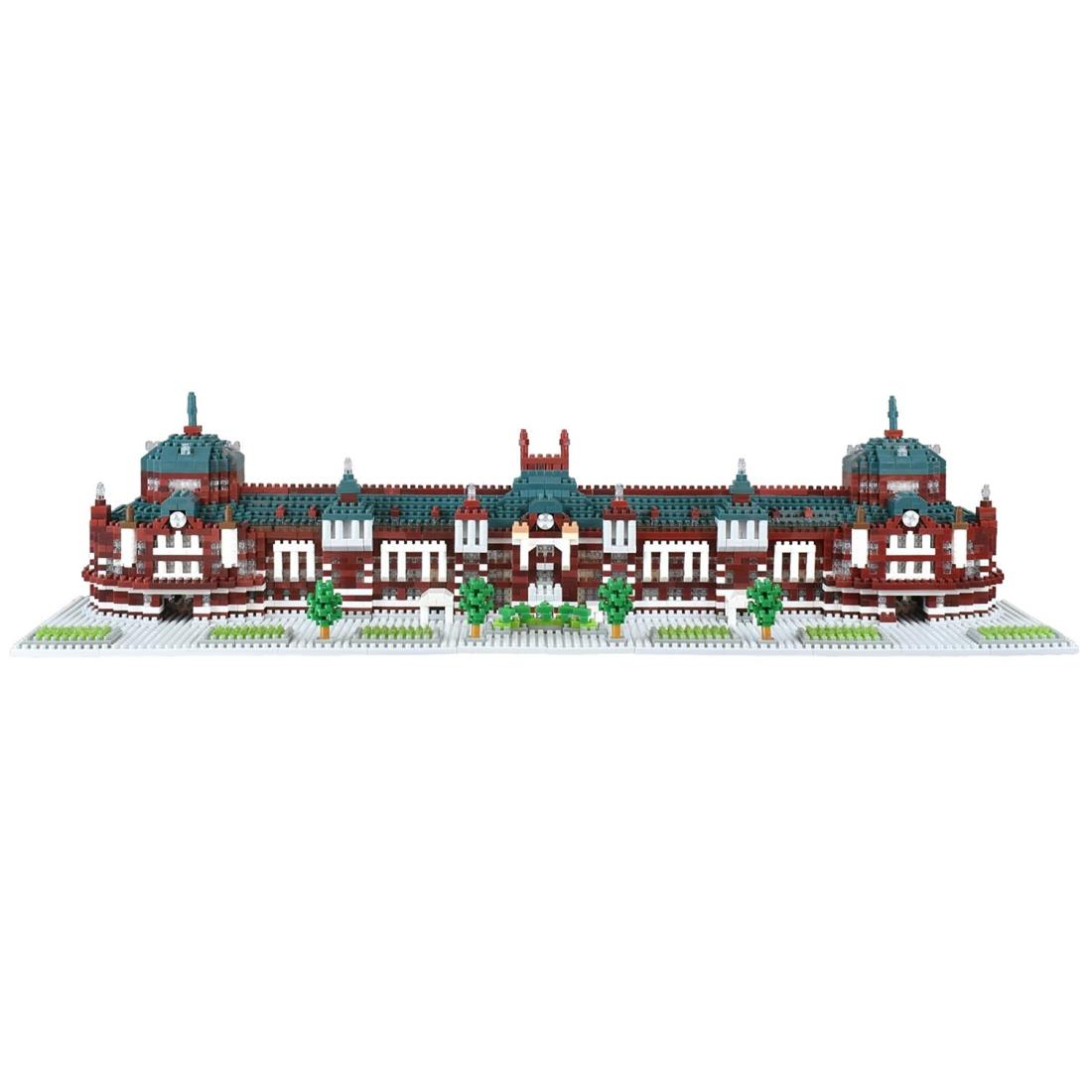 カワダ(Kawada) ナノ差しつかえる 日本の首都駅丸の内駅舎 晴れ晴れしい～版 NB-054 【日本手あそび大賞 2021ご機嫌かっこうの的分け取り 素晴らしい賞】 セット-おもちゃ