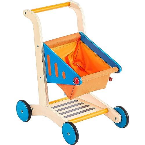 Hape(ハペ) おままごとショッピングカート 42.8×50.4×30cm 3才以上 木製 おままごと おもちゃ E3123