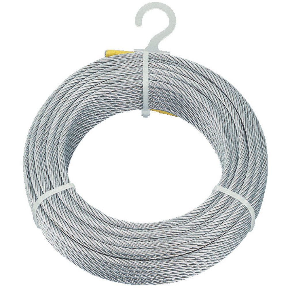 TRUSCO(トラスコ) メッキ付配線縄索 Φ3mm×200m CWM-3S200