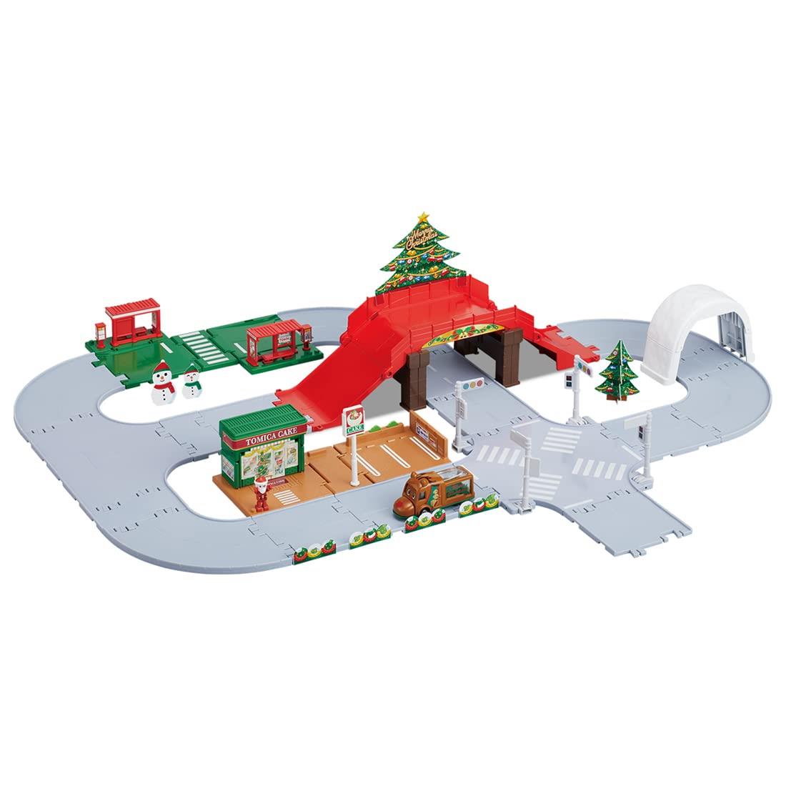 タカラトミー 『 トミカ トミカタウン クリスマスDX仕掛ける (聖ニコラス、馴鹿二階建てバス付き添い人) 』 ミニカー 車 手あそび unisex 3歳以上 九鼎大呂 手あそび安全性のある引き合い受かる ST目じるし免許 TOMICA TAKARA TOMY ミニカー・トイカー-乗り物のおもちゃ-車