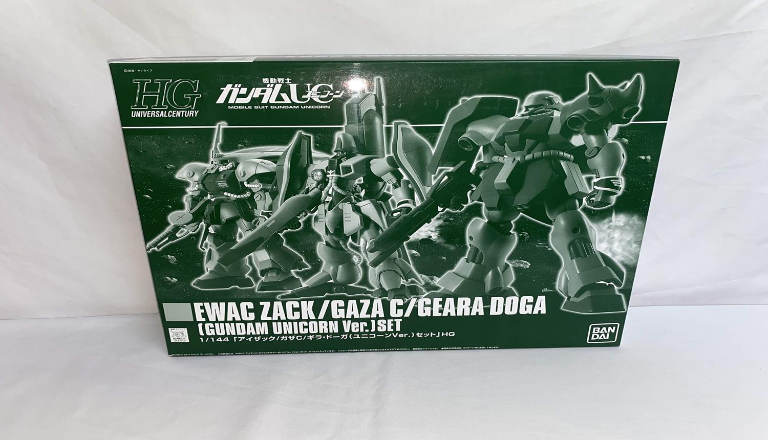 HGUC 1/144 アイザック/ガザC/ギラ・ドーガ（ユニコーンVer.）セット （プレミアムバンダイ限定）
