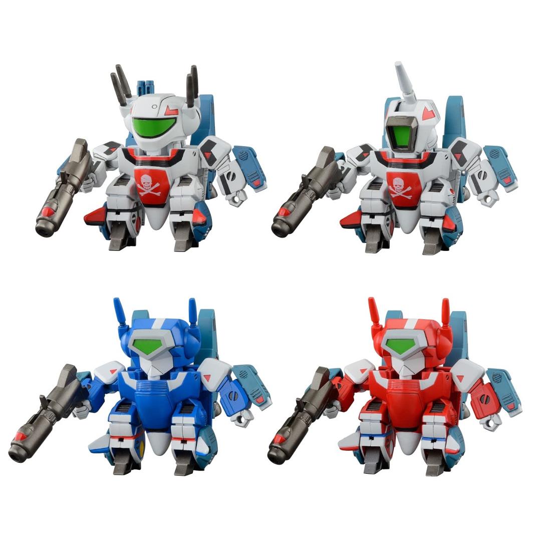 【未開封】超時空要塞マクロスミニフィギュア5個セット 新デフォルメフィギュアブランド「TINY SESSION（タイニー