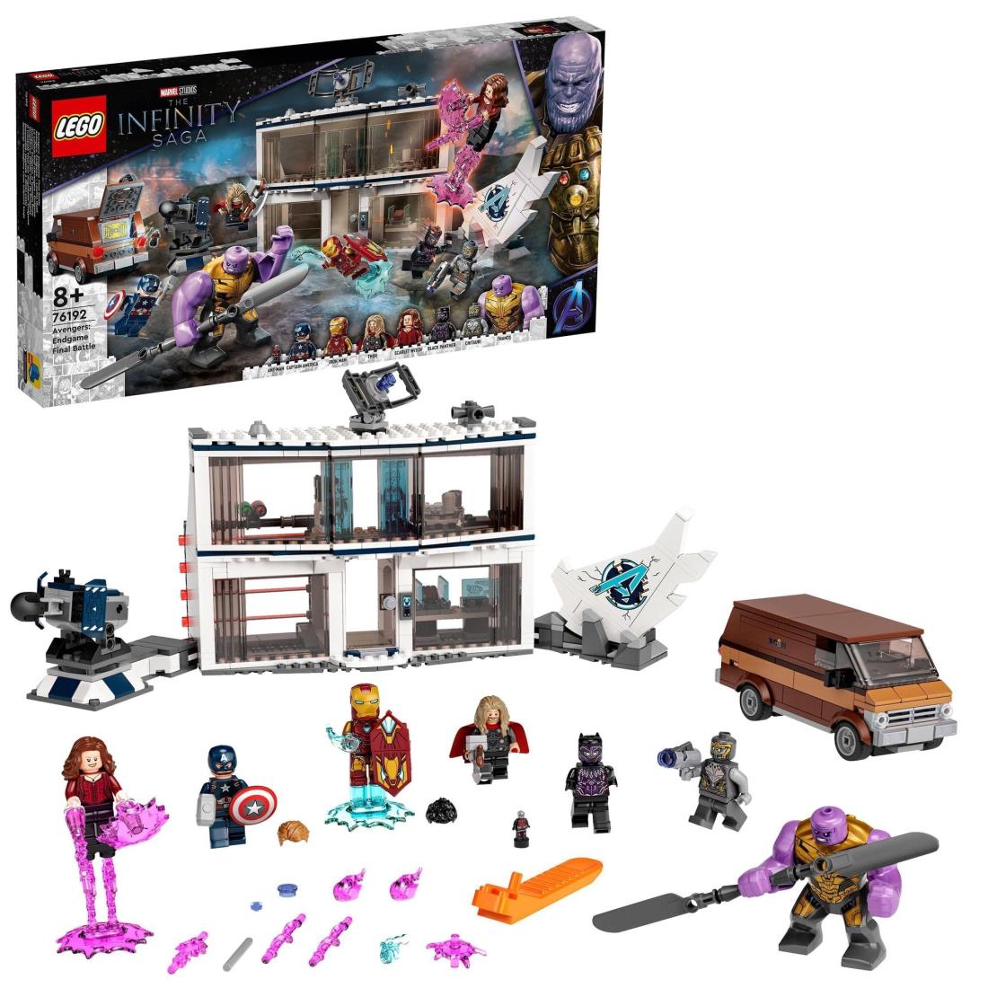 レゴ(LEGO) スーパー・ヒーローズ アベンジャーズ：挙げ句の果て競り合い 最終局面決戦 76192 手あそび 立ちはだかる 差し上げ物 百貨店主人公 アメコミ 御坊っちゃん 8歳以上