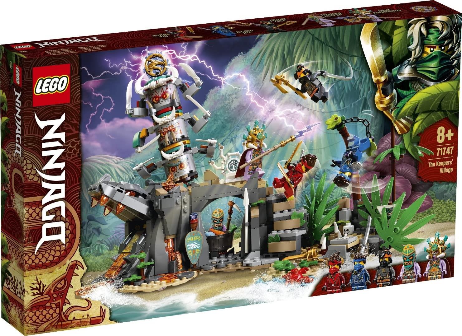 レゴ(LEGO) ニンジャゴー ガーディアンキャンプ ニンジャ(電話を掛ける、ジェイ、カイ)のミニフィグ付き添い人 御坊っちゃん 8才以上向け手あそび 71747