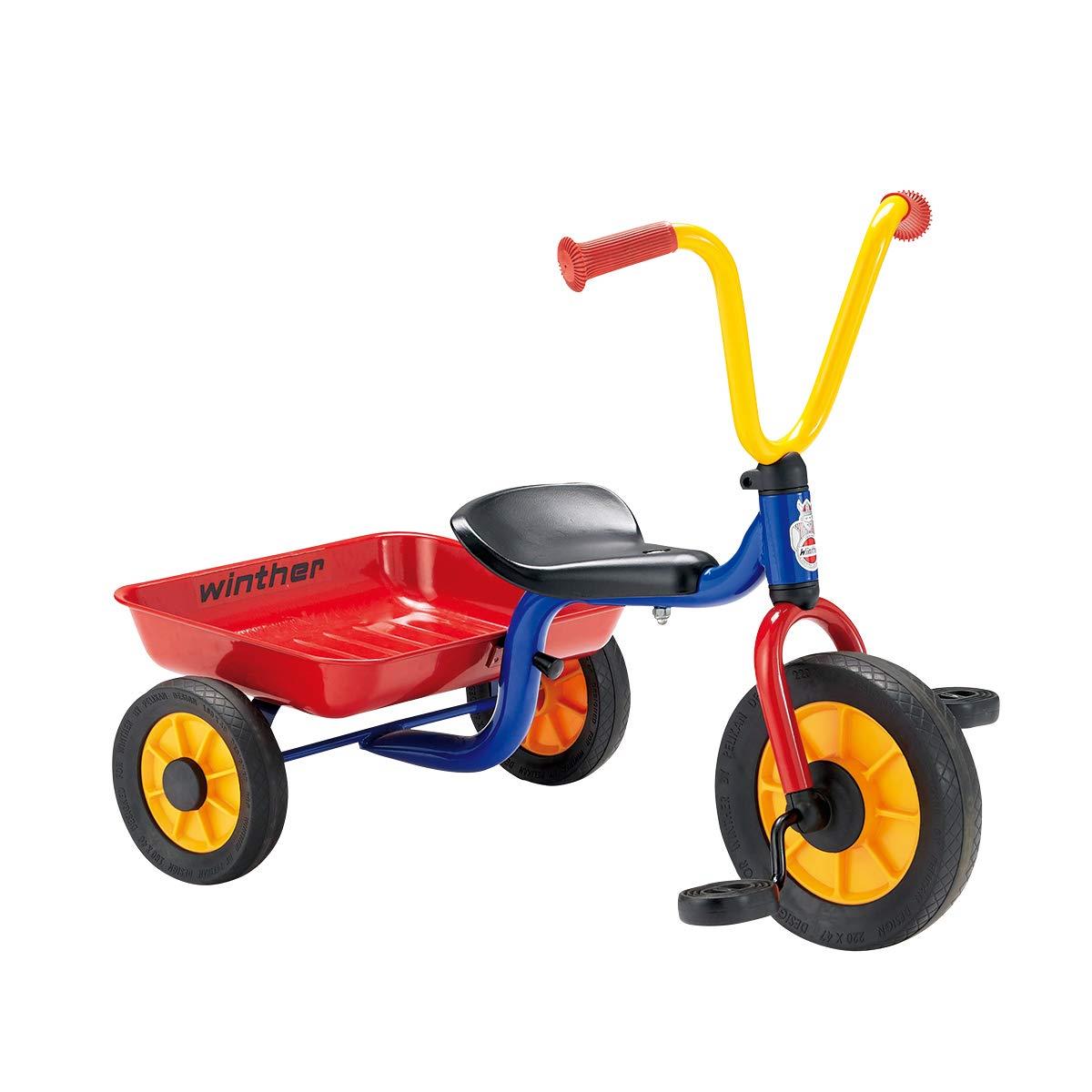 楽天市場】ボーネルンド ペリカンデザイン三輪車 Vハンドル 赤