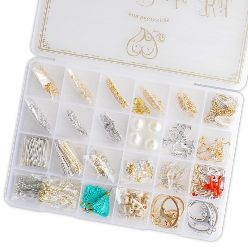 楽天市場】DIYジュエリーキット アクセサリー制作ツール ビーズセット