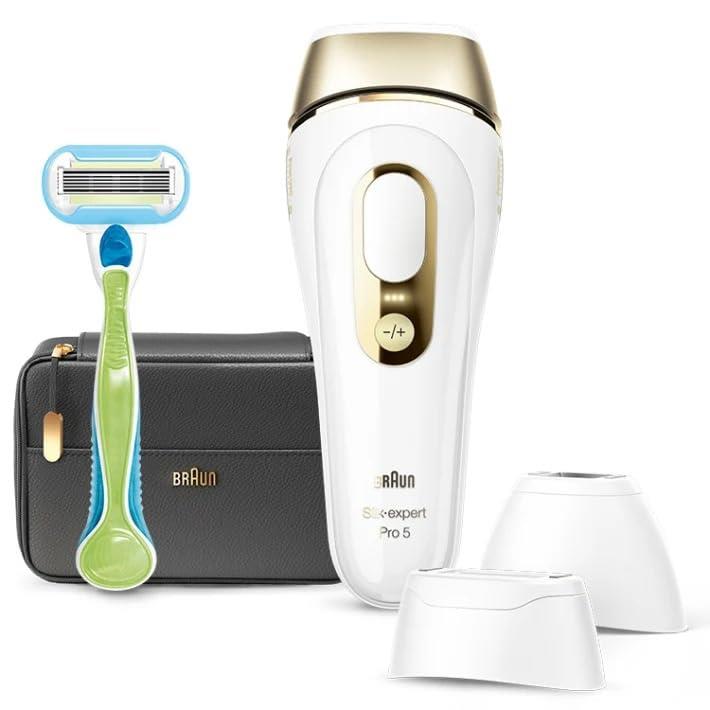 赤銅色 BRAUN 光美容器 地絹・手利き Pro5 閃光電球式 VIO相応う PL-5243