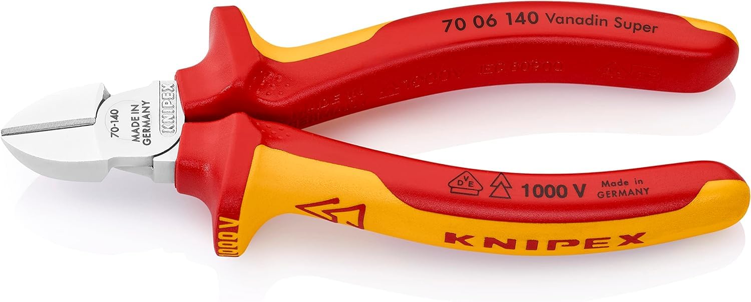 クニペックス KNIPEX 7006-140 絶縁斜ニッパー 1000V (SB)