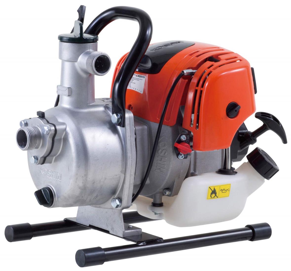 工進(KOSHIN) ハイデルスポンプ SEV-25F ミニ4循環過程 発動機 差しわたし 25粍 散水 洗い濯ぎ 送水 貯蔵タンク 用水