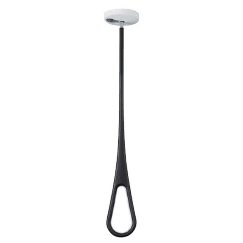 ナスタ(NASTA) 屋内物干 AirHoop (エアフープ) 天井取付タイプ Mサイズ2本セット KS-NRP020-MM-BKGR ブラック×グレー 本体: 奥行26cm 本体: 高さ6.2cm 本体: 幅6.2cm