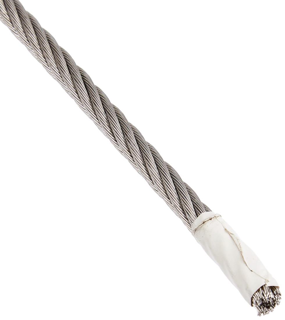 TRUSCO(トラスコ) ステンレスワイヤロープ Φ5.0mm×50m CWS-5S50
