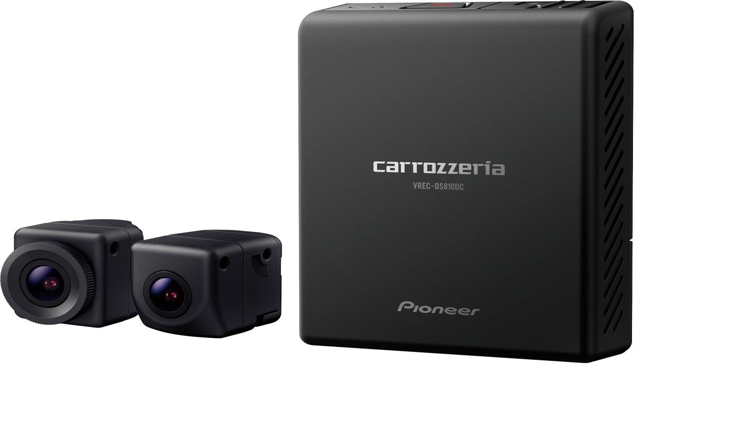 Pioneer パイオニア ドライブレコーダー VREC-DS810DC 前後2カメラ 前後200万画素 フルHD 24時間365日駐車監視 対角148・・ ナビ連動 連続 衝撃 手動 駐車録画 microSD(32GB) 付 カロッツェリア