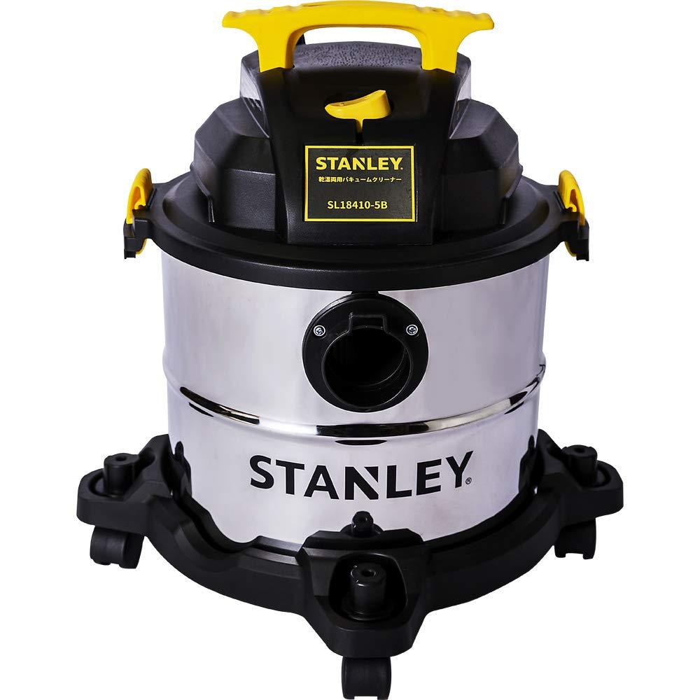 スタンレー 真空掃除機 乾湿両用 電気容量20L 御役目用掃き出す機 SL18410-5B 黒いこと、しろがね色、黄色