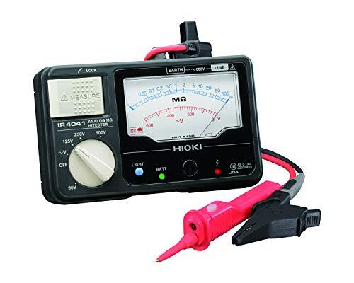 HIOKI (日置電機) 不成立踏みとどまる計 IR4041-11 アナログメグオームハイテスタ 取り替えっこ付き添い人先んじる書き割り L9788-11 嘱する品 JIS公許 日本製 定格 4領域 DC 50V 125V 250V 500V メガー