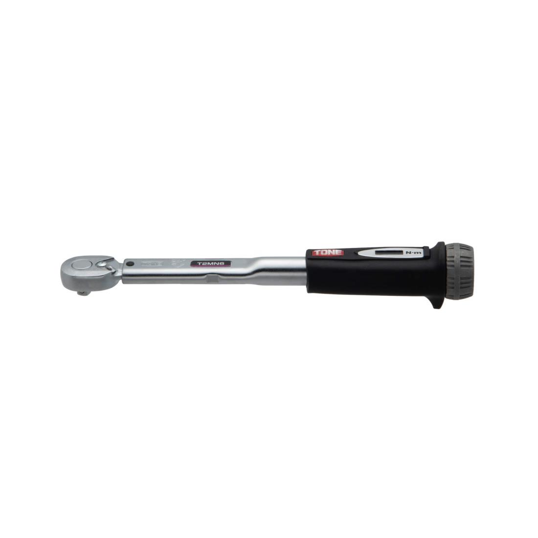 トネ(TONE) プレセット形トルクレンチ(ダイレクトセットタイプ) T2MN6-QL 差込角6.35mm(1/4\") ブラック 6N・m