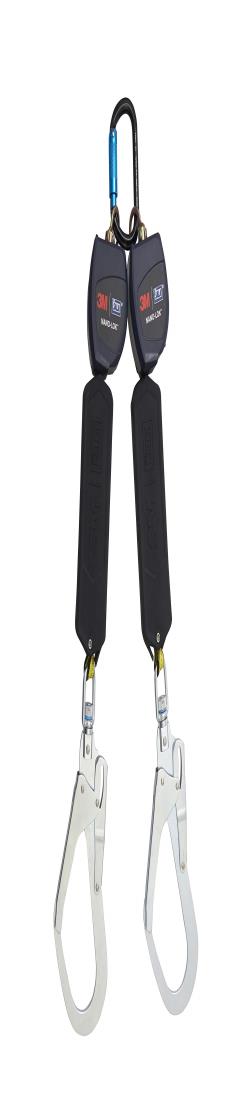 [新規格適合] 3M 巻取り式ランヤード ツイン (タイプ2) DBI-サラ Nano-Lok 3101744 通常型｜kai-shop 店