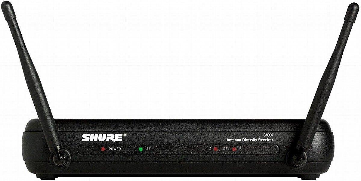SHURE シングルチャンネル ダイバーシティ 受信機 SVX4J-JB1 【国内正規品】