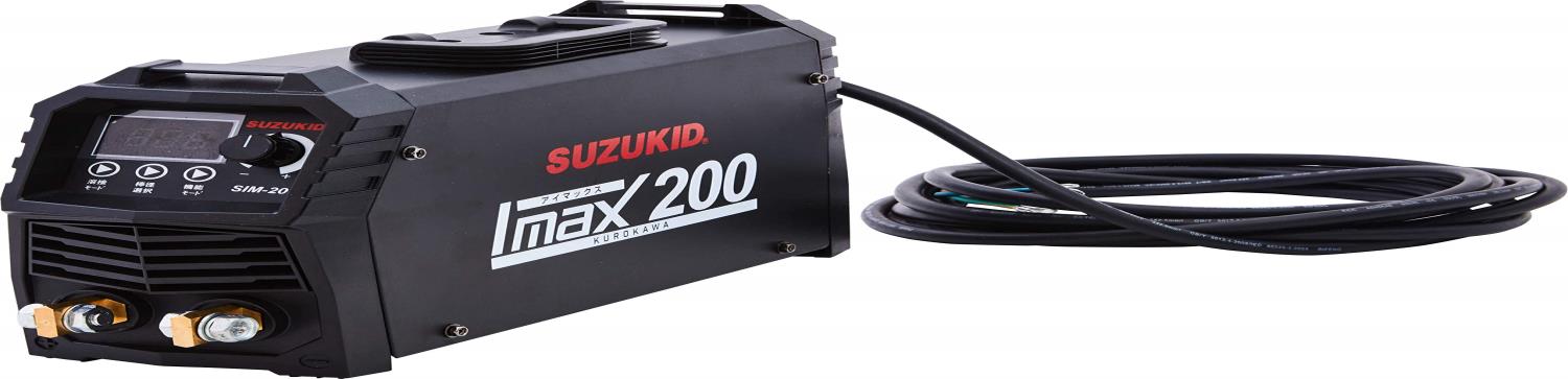 SUZUKID アーク溶接機 アイマックス200 200V専用 直流インバータ SIM-200 27,575円