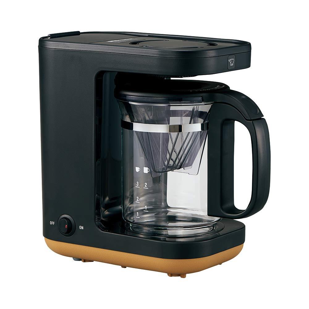 象印 コーヒーメーカー STAN. ドリップ式 高温抽出 はずせる水タンク マグカップ2杯 ブラック EC-XA30-BA