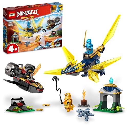 LEGO 71798 Nya and Arin\u0027s Baby Dragon Battle - New.