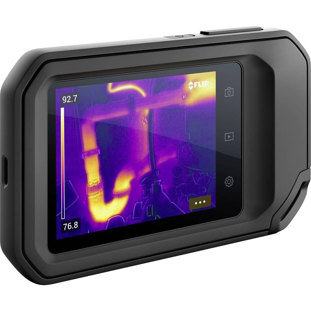 FLIR(フリアー)【国内置き目品】 FLIR C3-X 12288絵素 赤外線サーモグラフィー 無線LAN+クラウド繋ぎ合わせる LEDともし火 三脚架用螺旋釘穴 製造業者品番:90501-0201