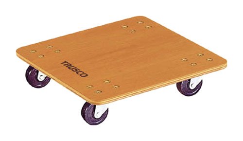 TRUSCO(トラスコ) 合わせ板平台車 プティカルゴ 450x450 パソコン4545G