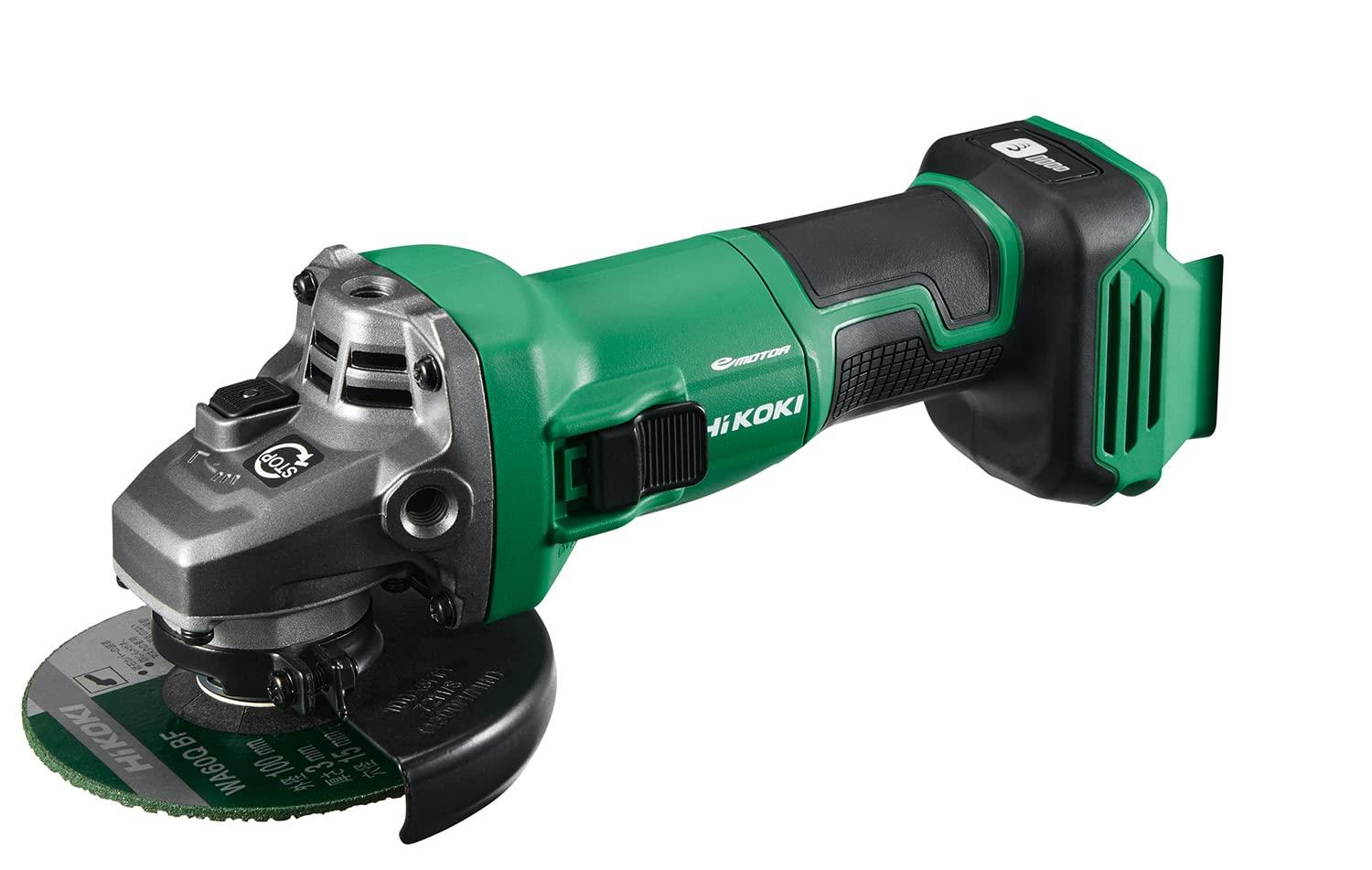 HiKOKI(ハイコーキ) 10.8V コードレス ディスクグラインダ 剃刀砥径100粍 蹴りつけるうしろ側助け出す取り合わせ 4座標軸変速 うち切り付き添い人 乾電池・申し受ける器・入れもの別売り G1210DA(NN)