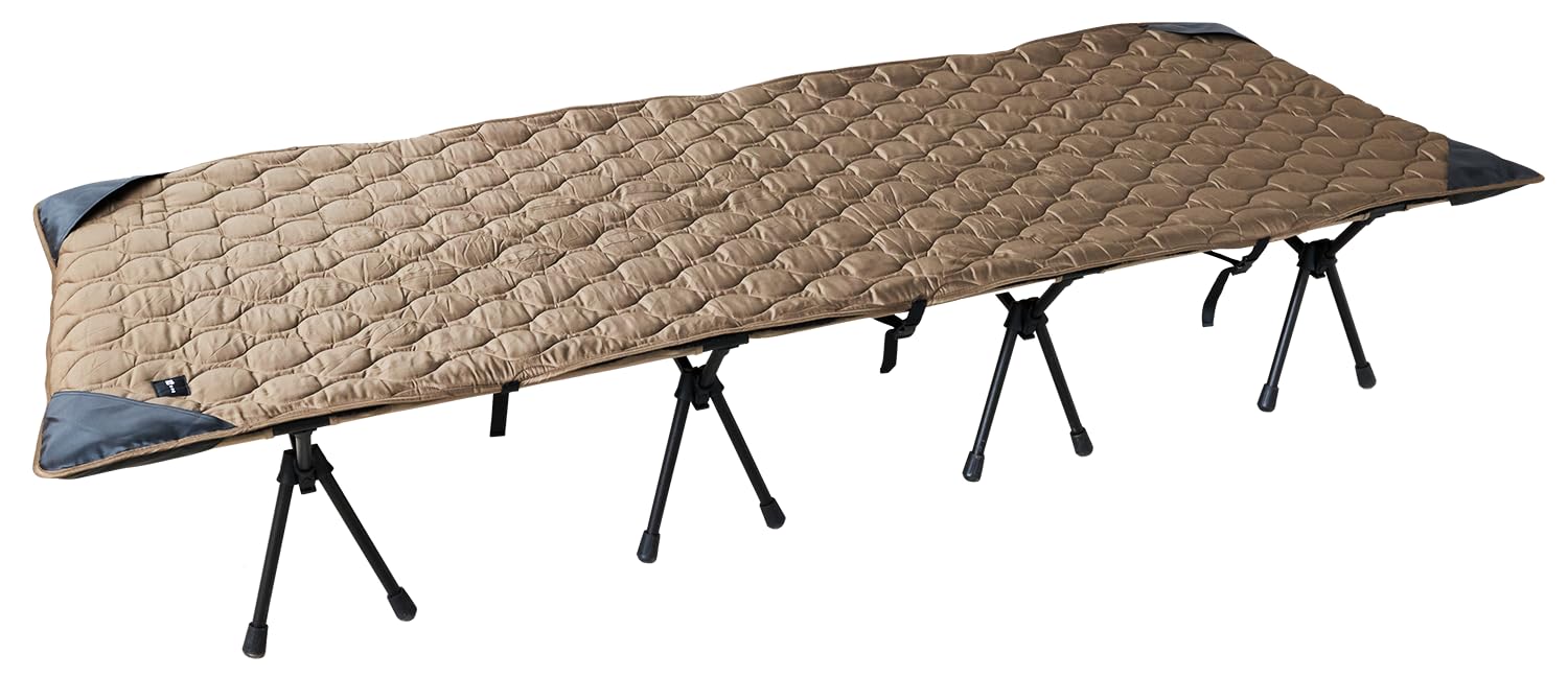 WAQ Reversible Cot Blanket リバーシブルコットブランケット コット用ブランケット コットカバー リバーシブル ブランケット 丸洗い可 冬キャンプ アウトドア 撥水 (ワイドコット用)
