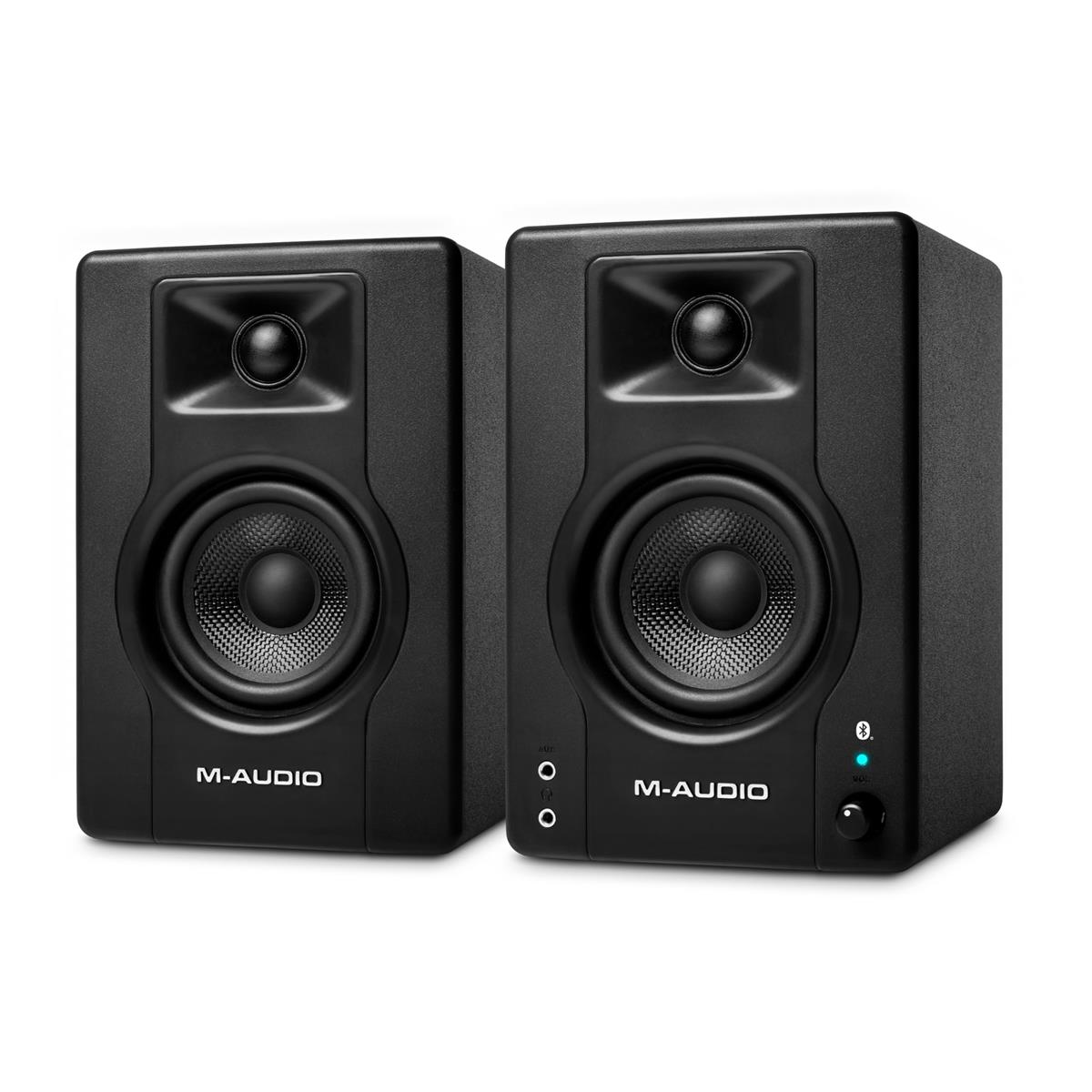 M-Audio 管する金棒引き ブルートゥース 金棒引き bluetooth 積極的金棒引き pc 金棒引き ゲーミング 快い音仕立て上げる RCAインプット端子 L/Rありの実 120W 3.5in BX3 BT