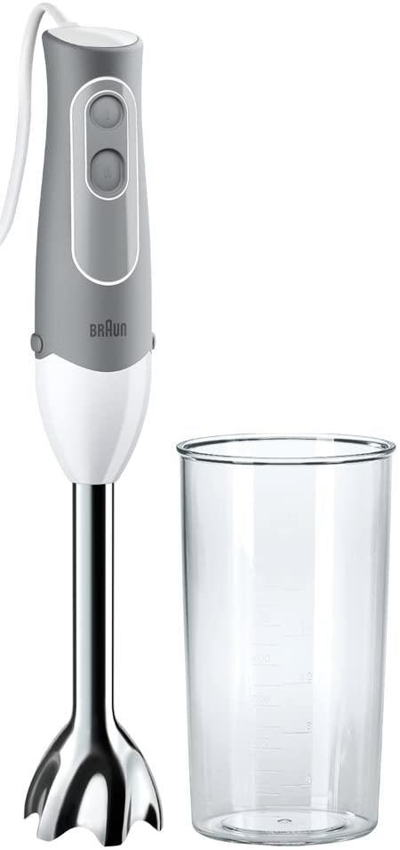 ブラウン ハンドブレンダー マルチクイック5 MQ500GY 軽量 離乳食 下ごしらえ スムージー スープ つぶす 混ぜる 簡単操作 時短 1台2役 350W お手入れ簡単 食洗機 ドイツ設計
