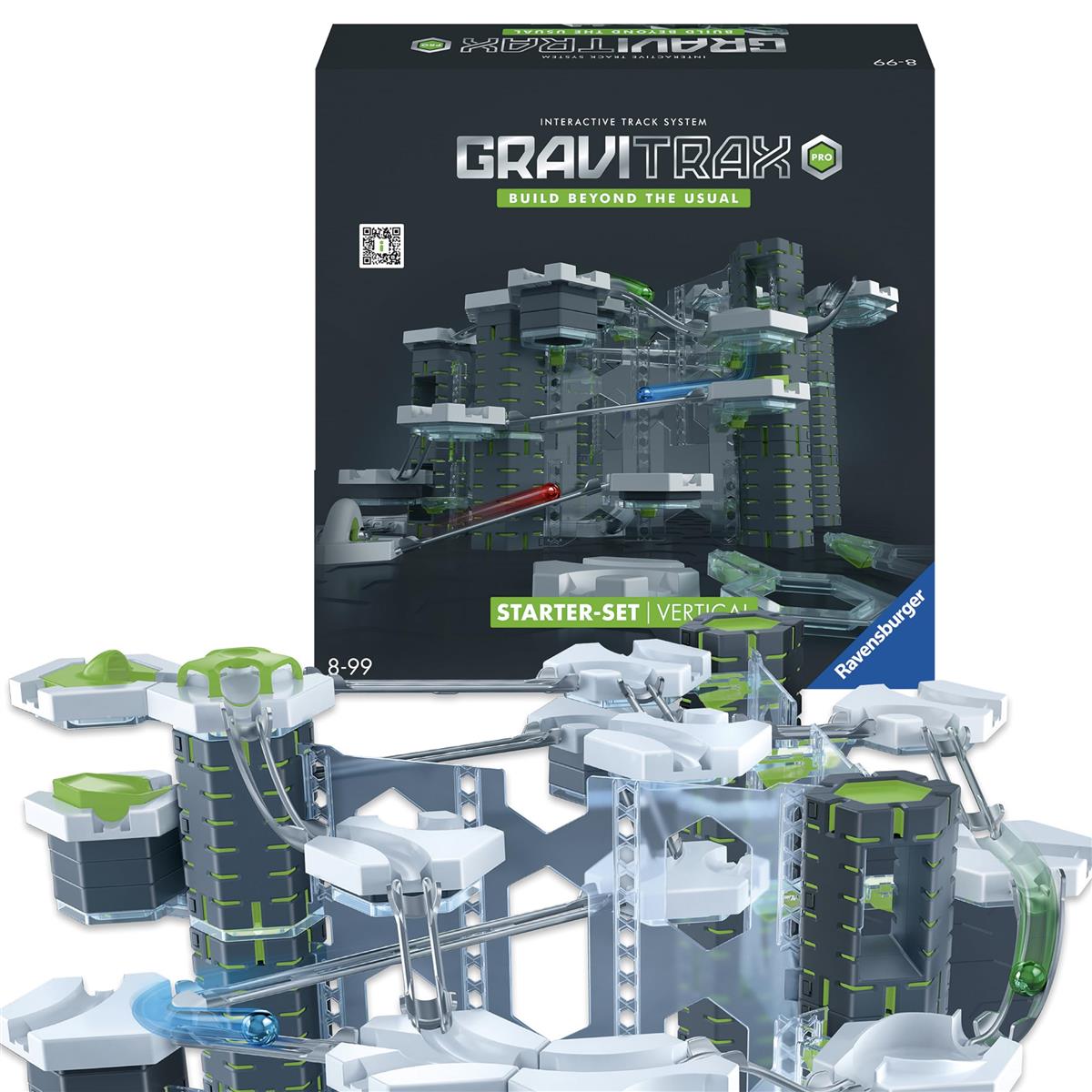Ravensburger（ラベンスバーガー） マーブルラン（スロープトイ） GraviTrax (グラヴィトラックス) PRO スターターセット [全152ピース] 22426 5 対象年齢 8歳~ 【おもちゃ 知育玩具 脳トレ プレゼント（誕生日/クリスマス）】