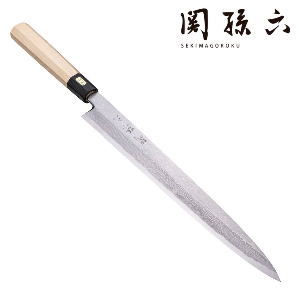 白紙鋼 柳刃 関孫六 24cm 093AK2284 貝印の業務用包丁