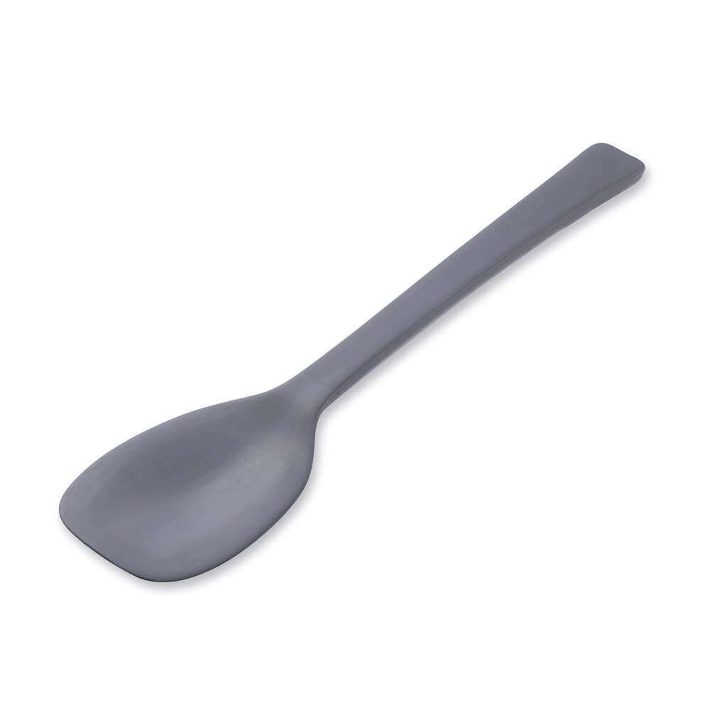 楽天市場】貝印 缶底までかき出せる穴あきスプーン | グレー
