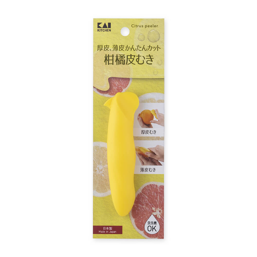 最も信頼できる 貝印 KAI 柑橘 皮むき Broad Beans 日本製 DH2621