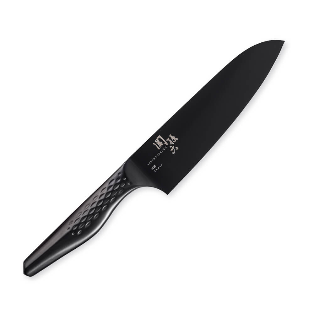 楽天市場】貝印 関孫六 匠創 - 漆黒 シェフナイフ 180mm | 黒 ブラック