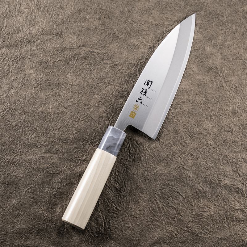【10％OFF：マラソン限定】貝印 関孫六 銀寿ST 和包丁 出刃 150mm | 出刃包丁 包丁 ステンレス ステンレス包丁 日本製 天然木ハンドル 関孫六包丁 切れ味 ギフト おすすめ おしゃれ KAI