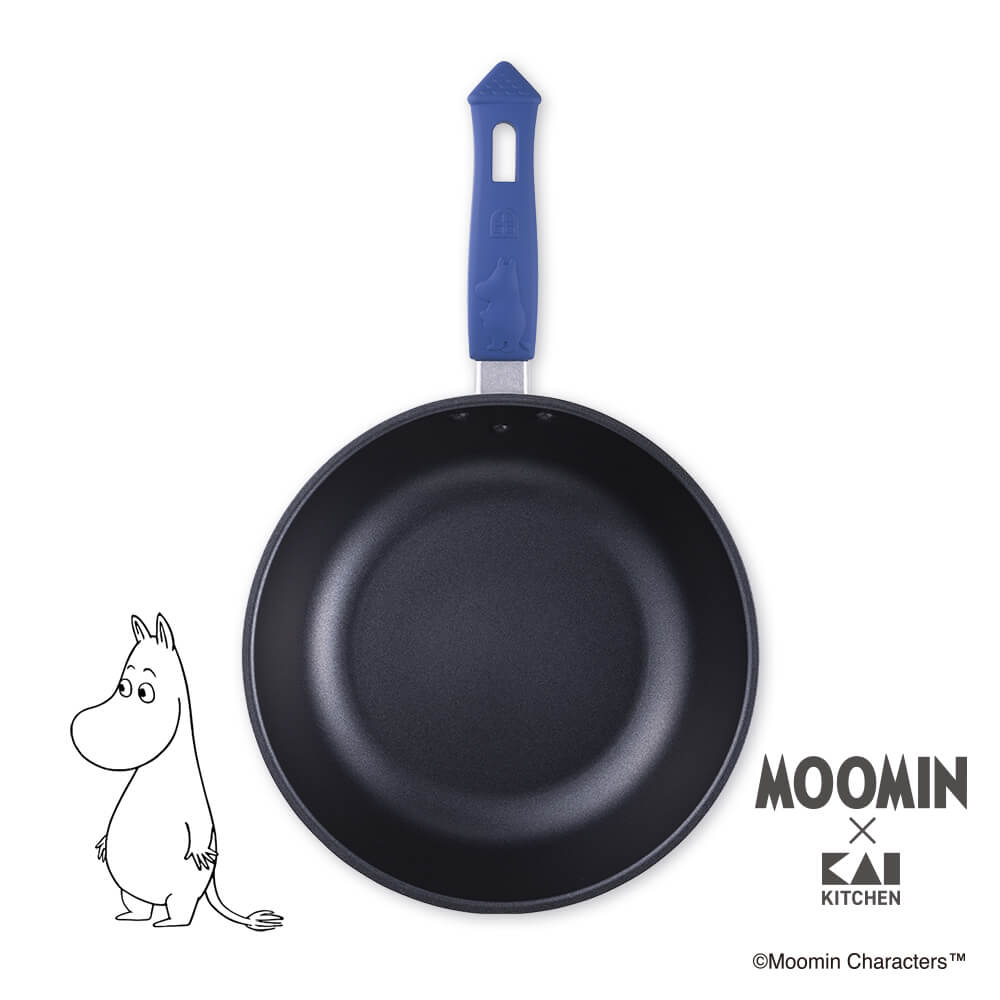 【ポイント20倍：1/18】 貝印 炒め鍋 24cm（ムーミン）画像