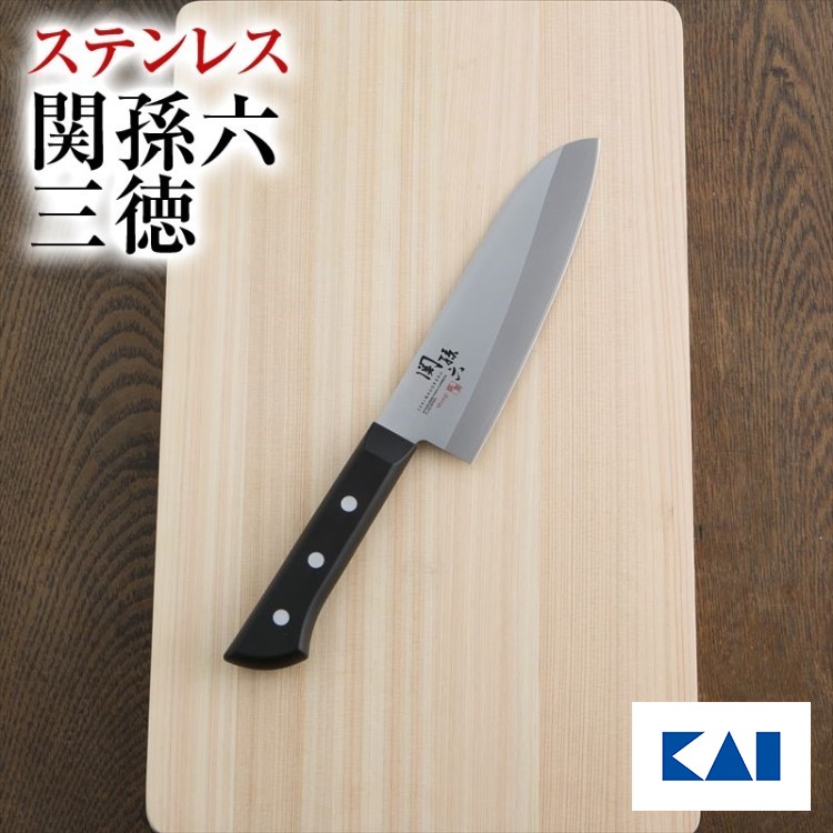 関孫六　4000CL 　三徳包丁 165mm 　ナイフ　包丁 関孫六 匠創 三徳包丁 165mm | 貝印公式オンラインストア