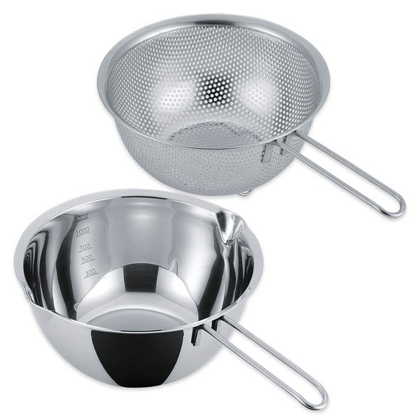 楽天市場】深型ボウル & パンチングボウル 21cm 2点セット｜ ボウル