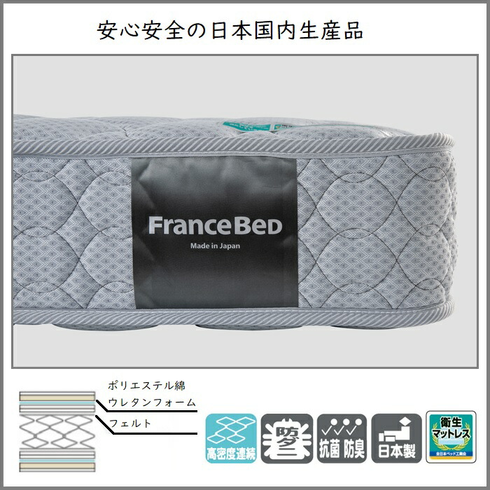 フランスベッドマットレスTW-010α【開梱設置送料無料】セミシングル