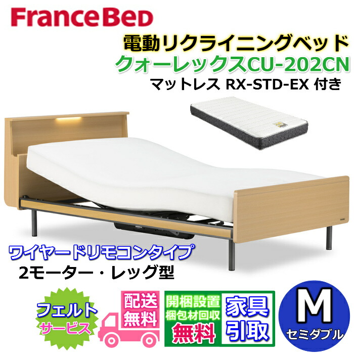 FRANCEBED 電動リクライニング介護ベッド 無料のフランスベッド